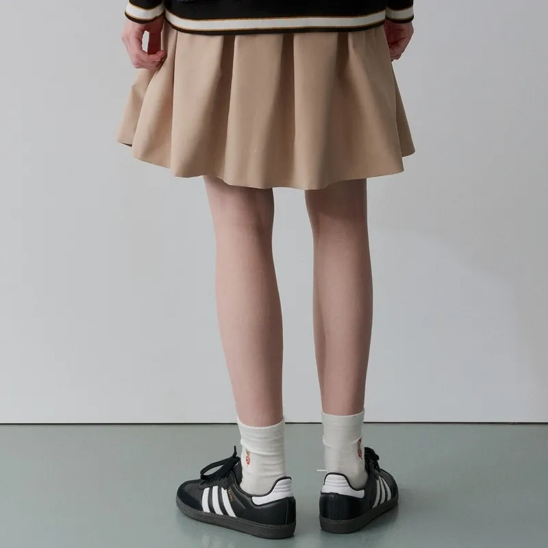 Teenie Weenie Casual Short Skirts Women's Khaki-5