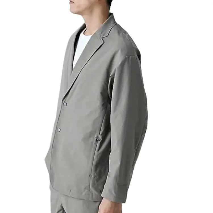 New Balance Met24 Rela Jackets & Coats Men's Gray-2
