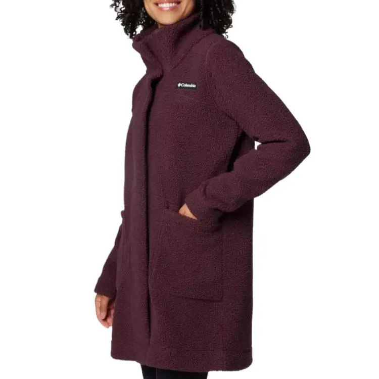 Columbia Panorama Velvet feel Coat Women's Brown-3