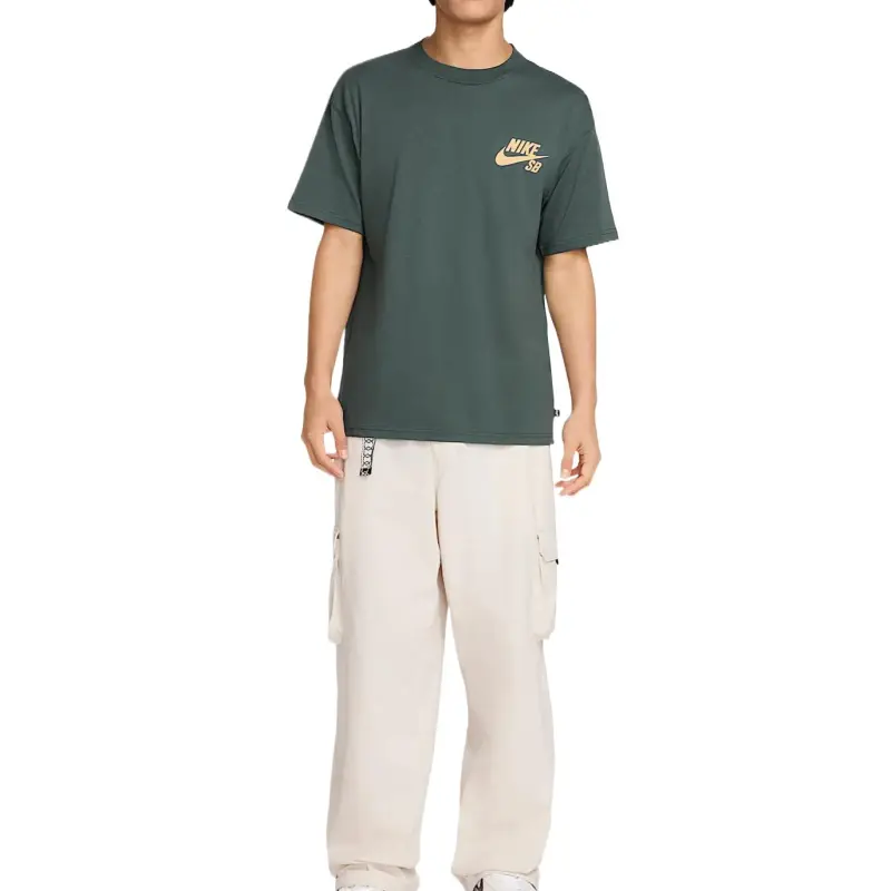 Nike T Shirt Men's Vintage Green-2