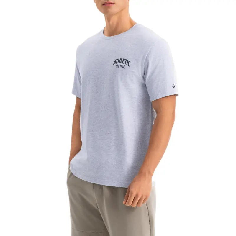 DECATHLON T Shirt Men's Zinc Gray-4