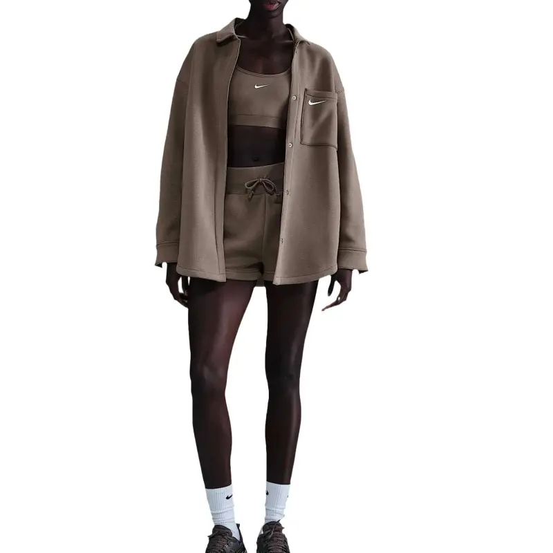 Nike Sportswear Phoenix Fleece Women's Oversized Shirt Jacket-2