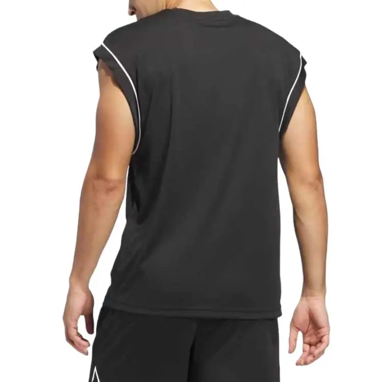 Adidas BASKETBALL Tank Tops Men's Black-2
