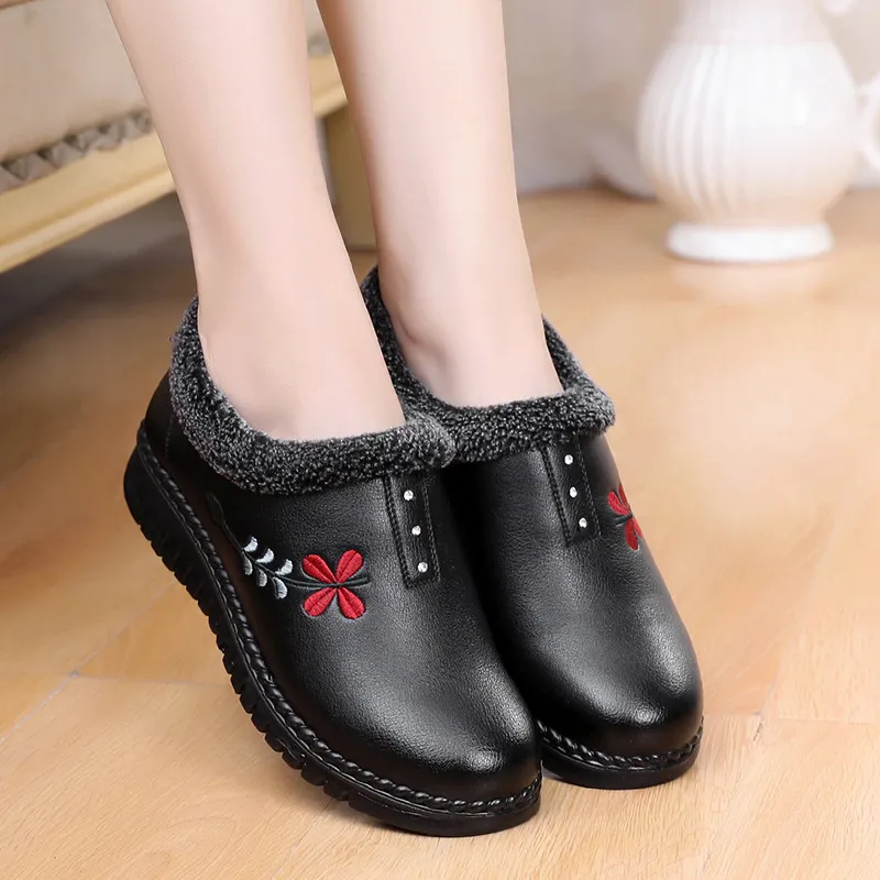 EGCHI Casual Single Shoes Women's Black-2