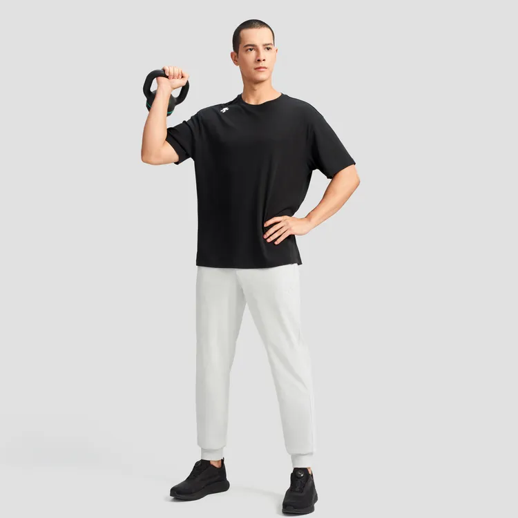 DESCENTE ESSENTIAL Series Knitted Sweatpants Men's-9