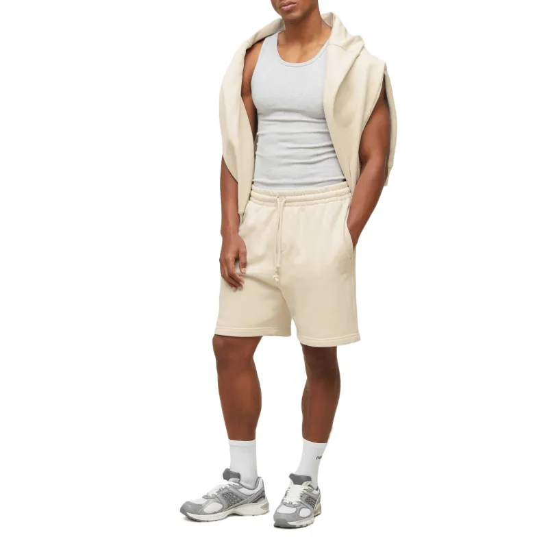GYMSHARK Everywear Sports Shorts Men's Oat White-2