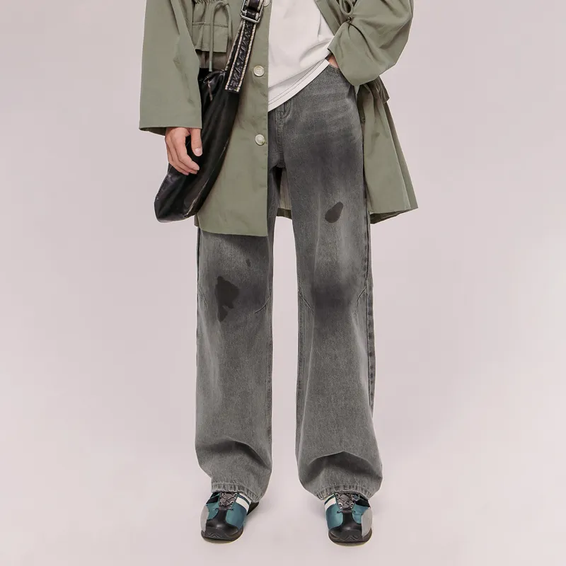 NO ONE ELSE Jeans Unisex Light Gray-2