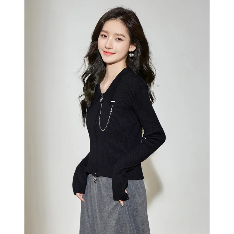Love Elaine Knitwear Women's Black-3