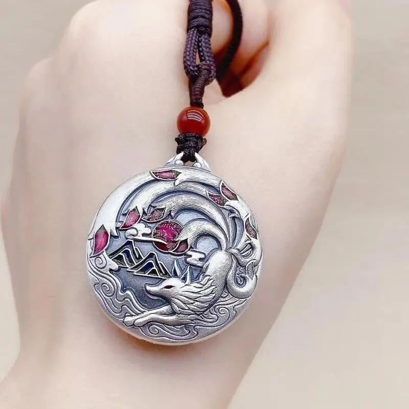 FUYUFU 999 Fine Silver Necklaces Women's-1