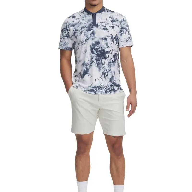 Under Armour Curry Bomber Polo Shirt Men's Gray-2