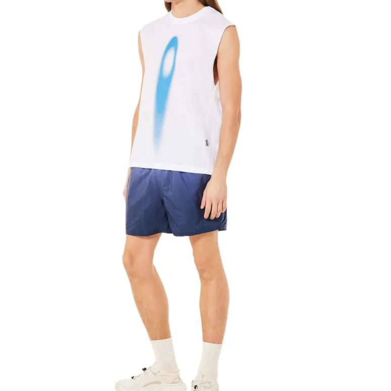 Oakley Tank Tops Men White-4