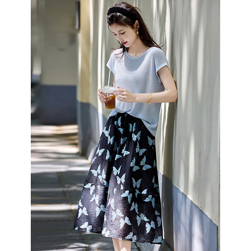 A Paradise For Awakening Skirt Set Women's-4