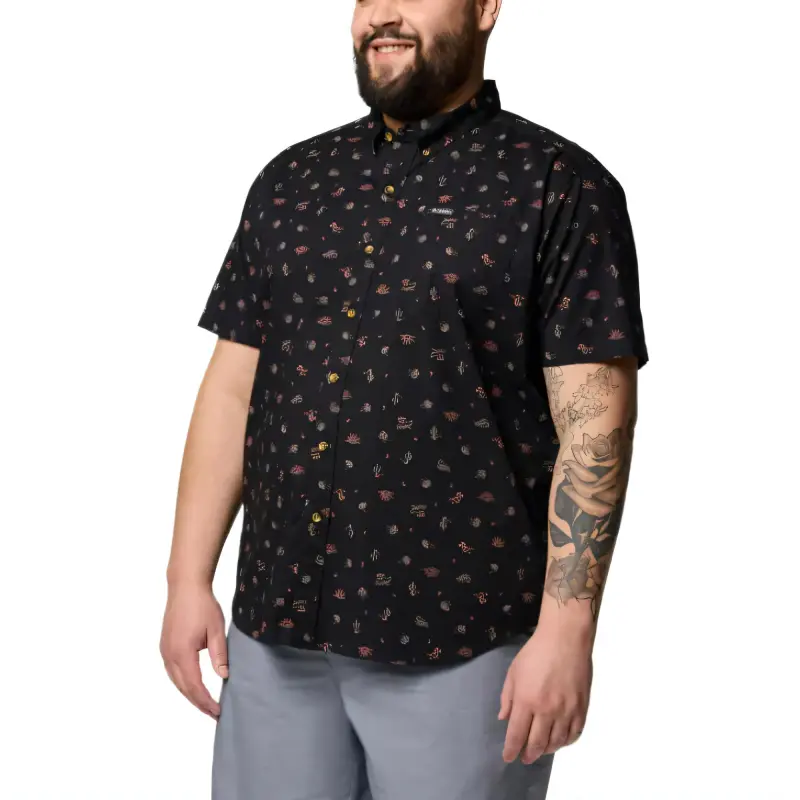 Columbia Rapid Rivers™ Shirt Men's Wilderness Black-2