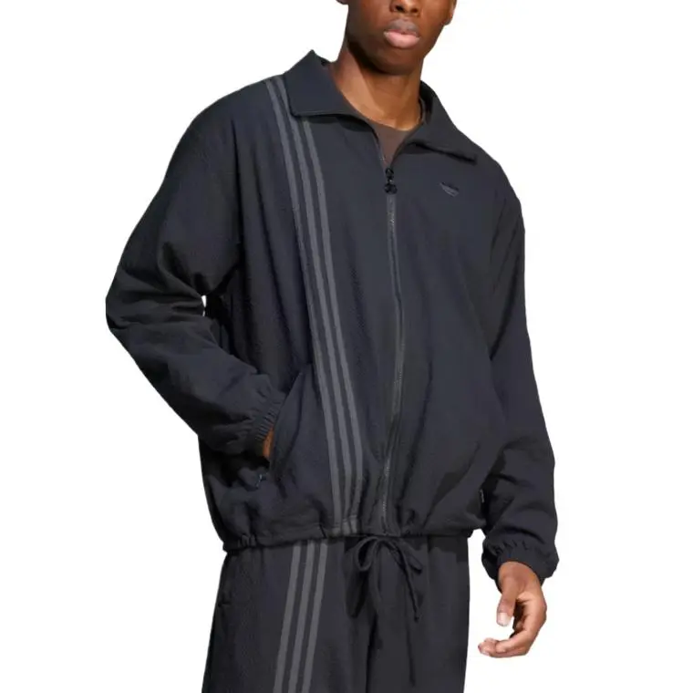 Adidas Fashion Seersucker Firebird Track Top-1