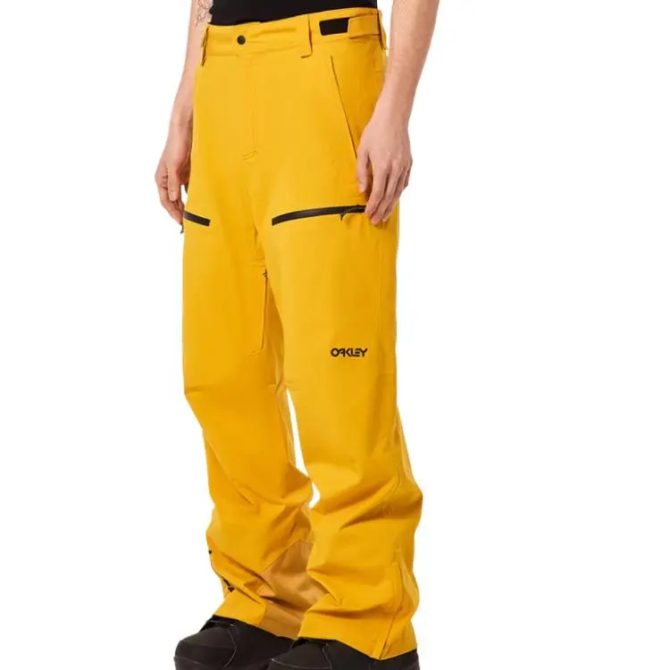 Oakley TNP LINED SHELL PANT 2.0 Ski Pants Unisex Amber Yellow-1