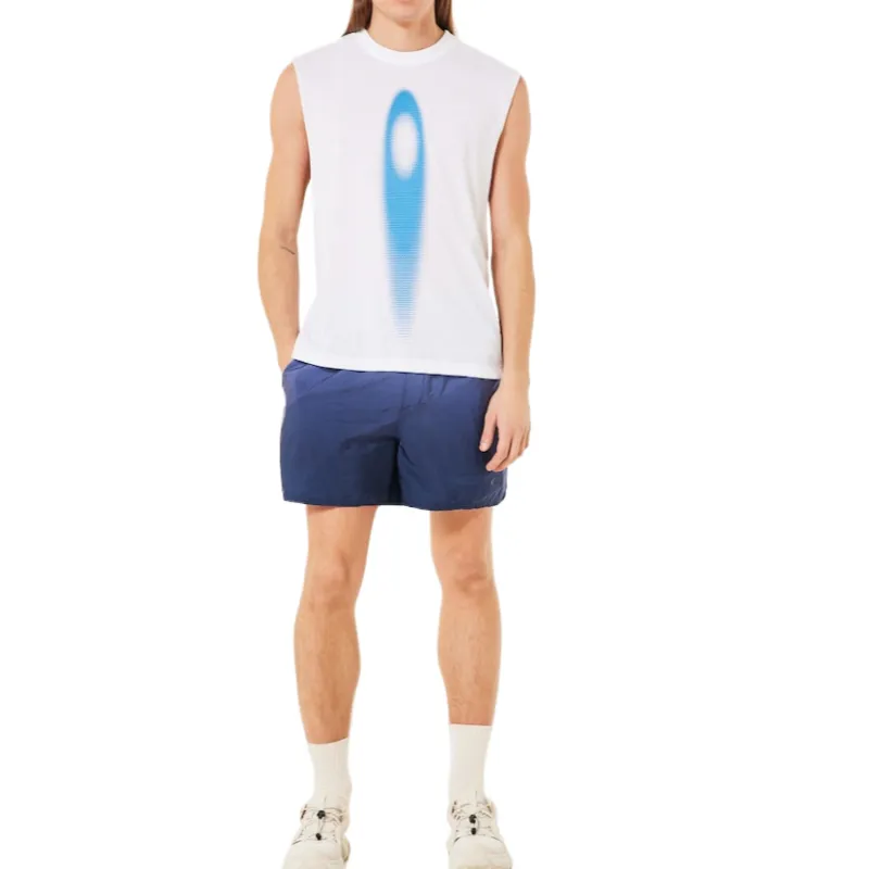 Oakley Tank Tops Men White-2