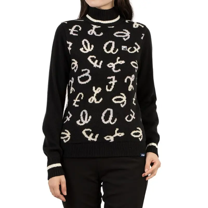 FILA Sweaters Unisex Black-1