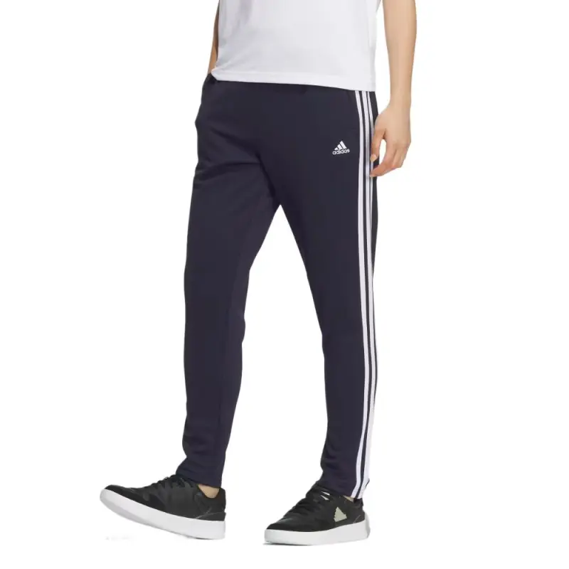 Adidas AEROREADY 3S Knitted Sports Pants Women's Blue-1