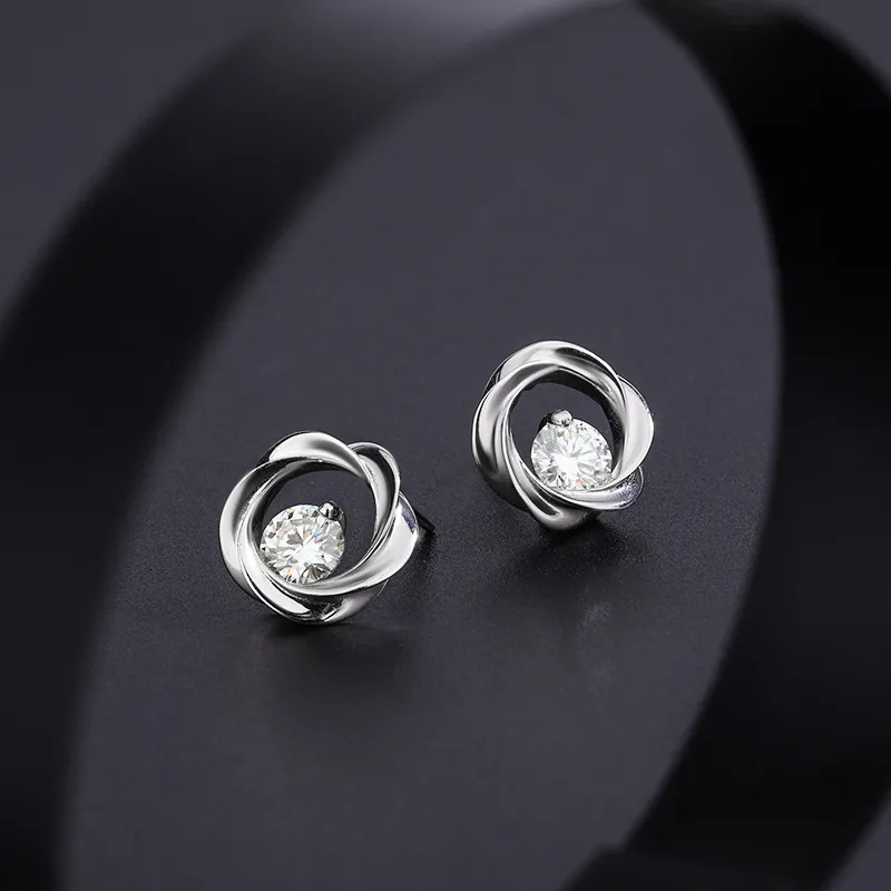 Happy tide Stud Earrings Women's-4