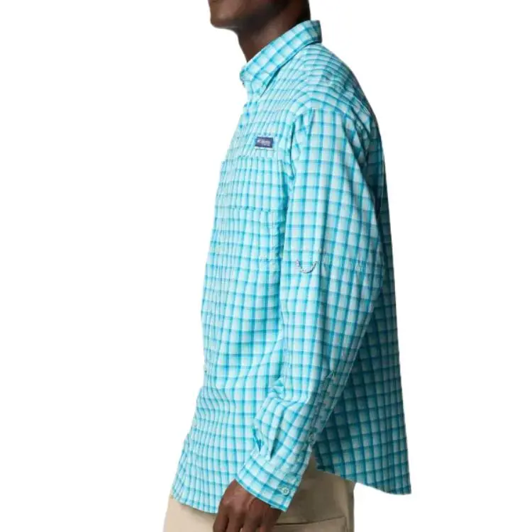 Columbia PFG Super Tamiami Shirt Men's Propagation Plaid-2