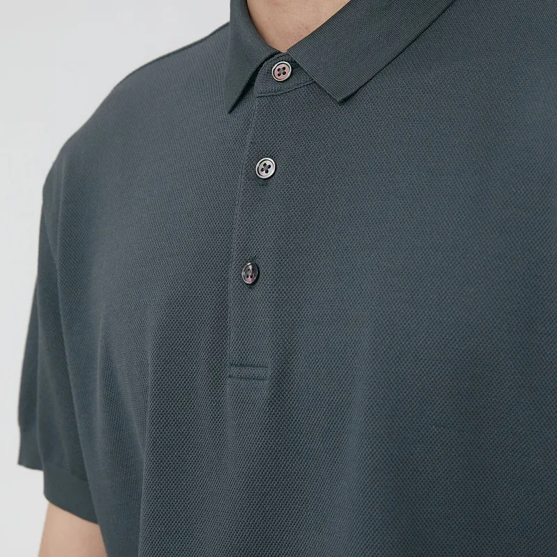EHE Polo Shirt Men's Green Blue-3