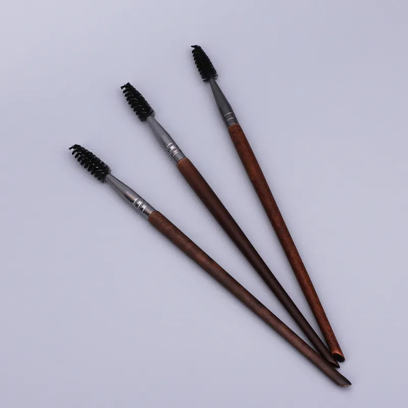 XIBI Eyebrow And Eyelash Spiral Brush With Long Flexible Nylon Bristles For Curling And Shaping Eyebrows And Eyelashes-4