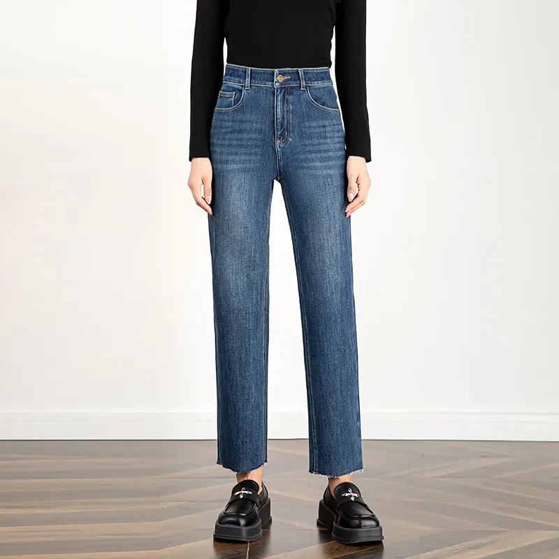 ONE SHALLOW 2025 Spring Jeans Women's Blue-1