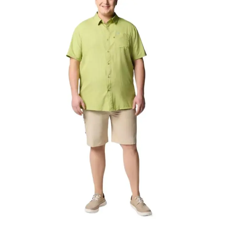 Columbia PFG Slack Tide Shirt Men's Pear Color-3