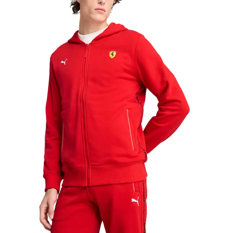 PUMA Scuderia Ferrari Jackets Coats Men's Red-2