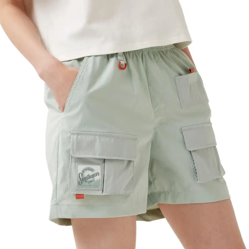 Columbia Public Cove Beach Casual Shorts Unisex Cool Green-4