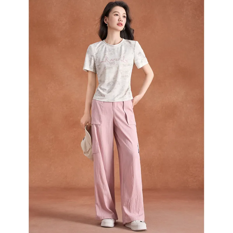 Mylan Casual Suits Women's Pink-7