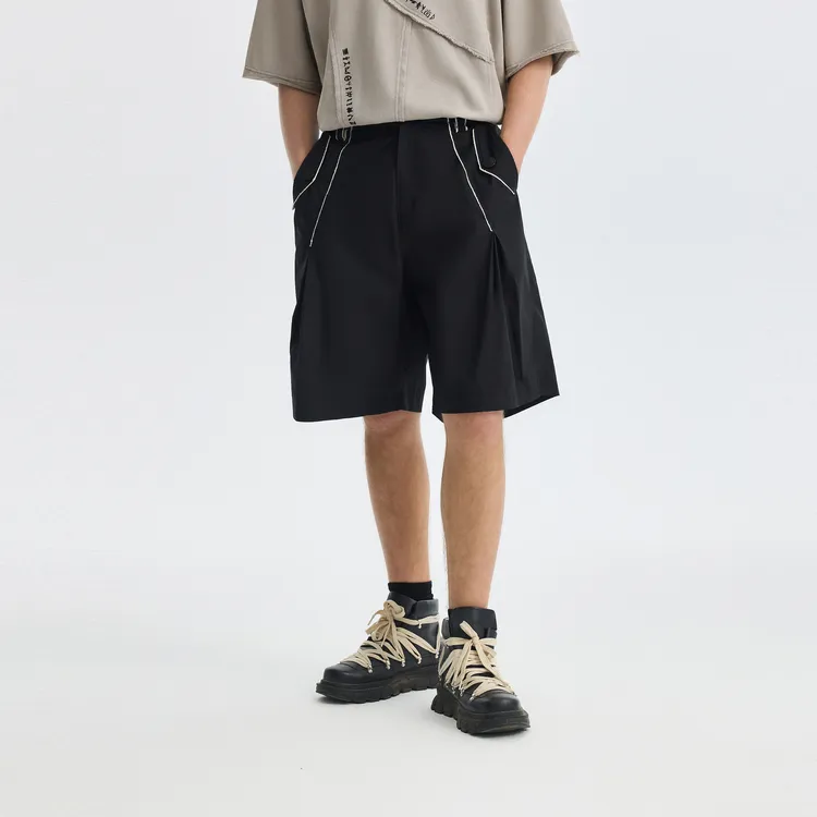 INXX APYD Casual Shorts Unisex Black-3