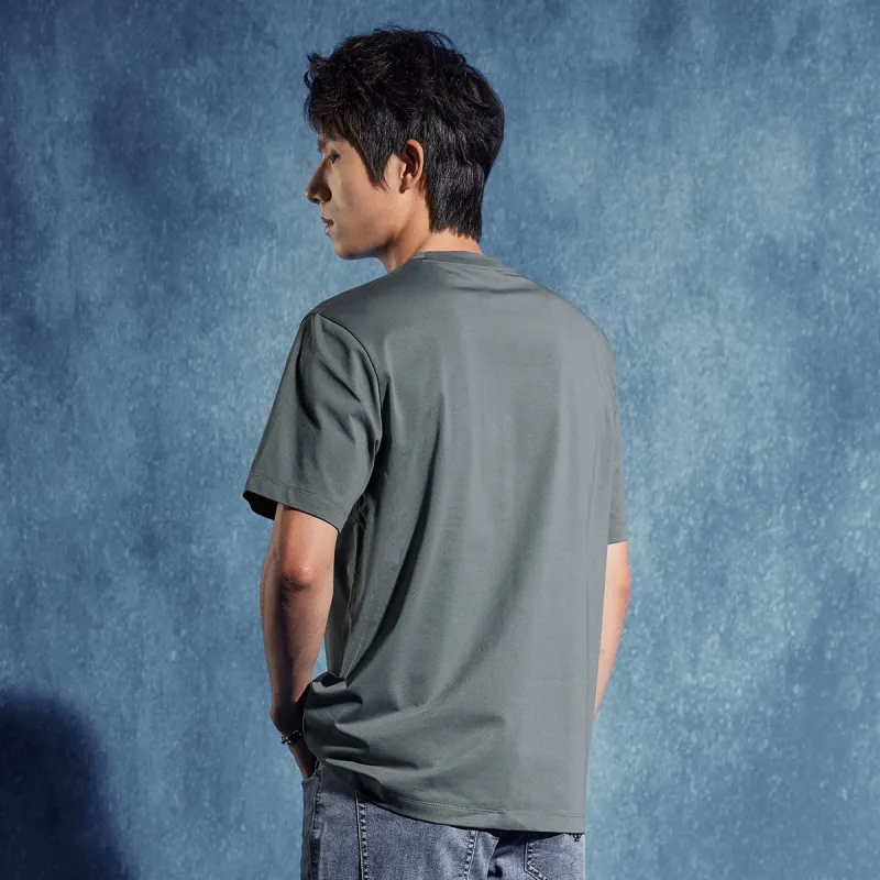 SEVEN T-Shirts Men Gray Blue-3