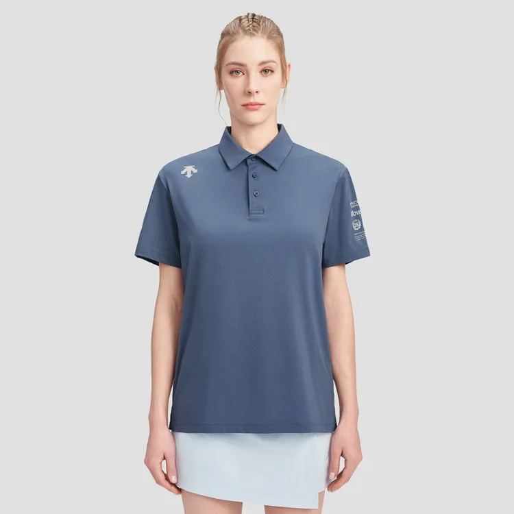 DESCENTE TRAINING Polo Shirt Unisex-11