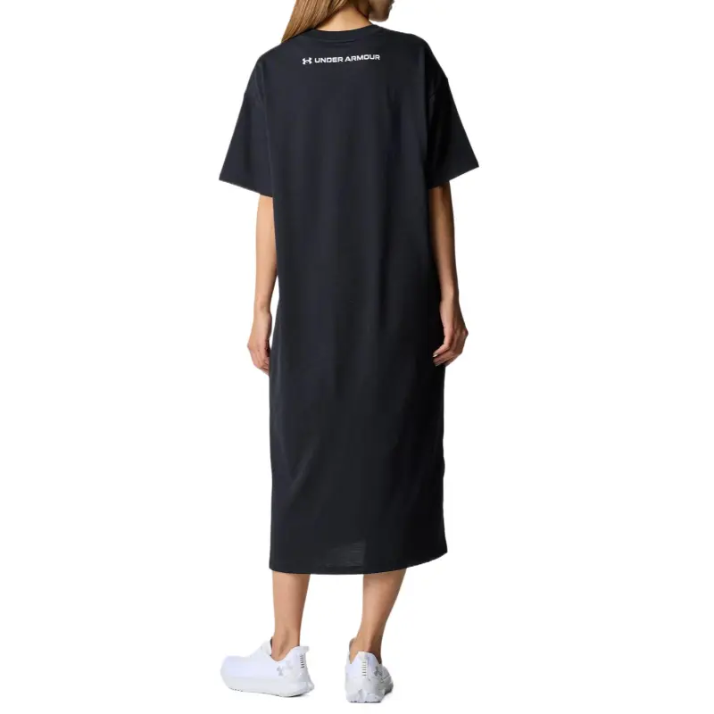 Under Armour Short Sleeved Dress Women's Black 001-1