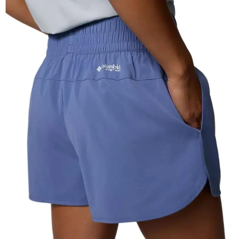Columbia Windy Bay Omni-Wick Omni-Shade Casual Shorts Women's Bluebell-1