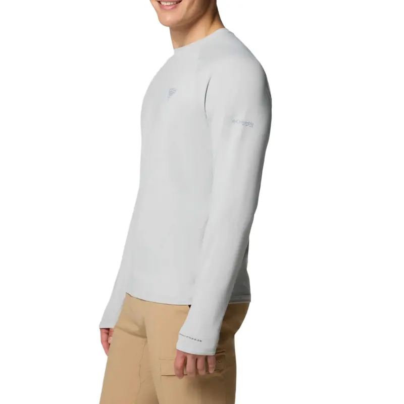 Columbia PFG Wild Cast T-Shirt Men's Cooling Gray-3