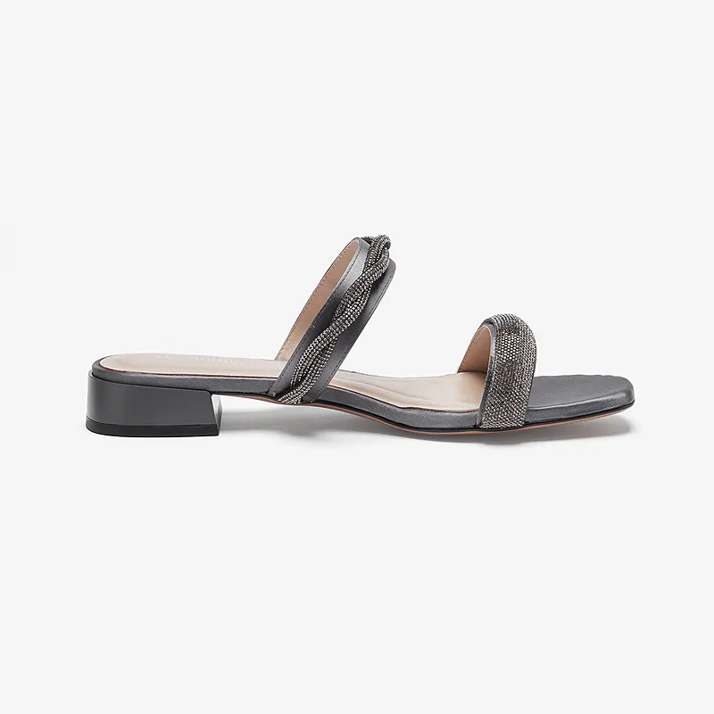 Le Saunda Rubber Sole Slip Resistant Slide Slippers Women's-6