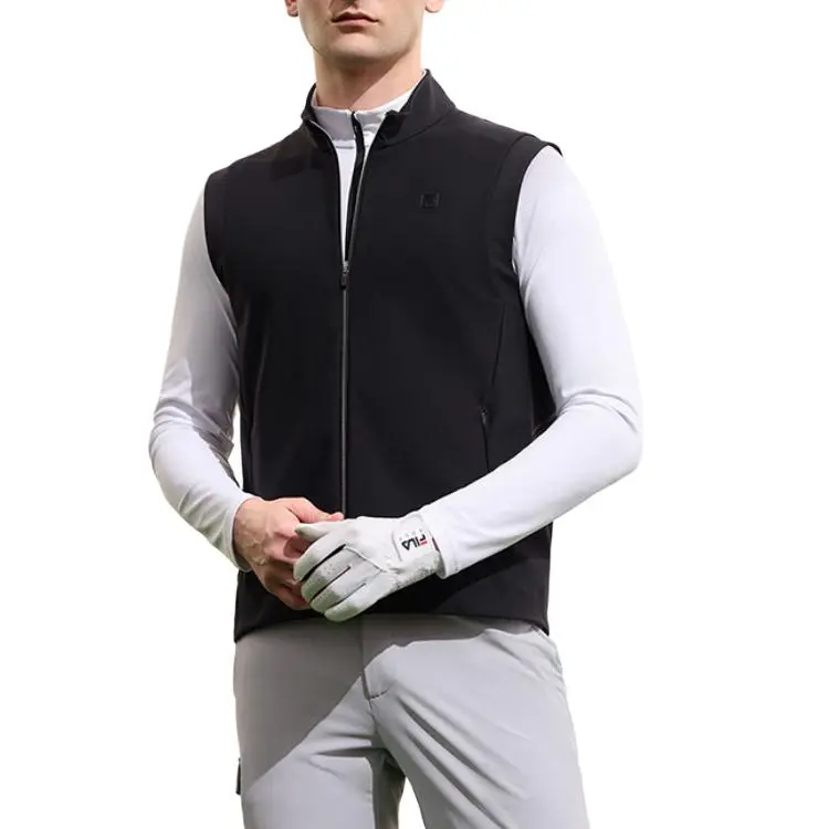 FILA Golf Series Vest Men's Pitch Black-2