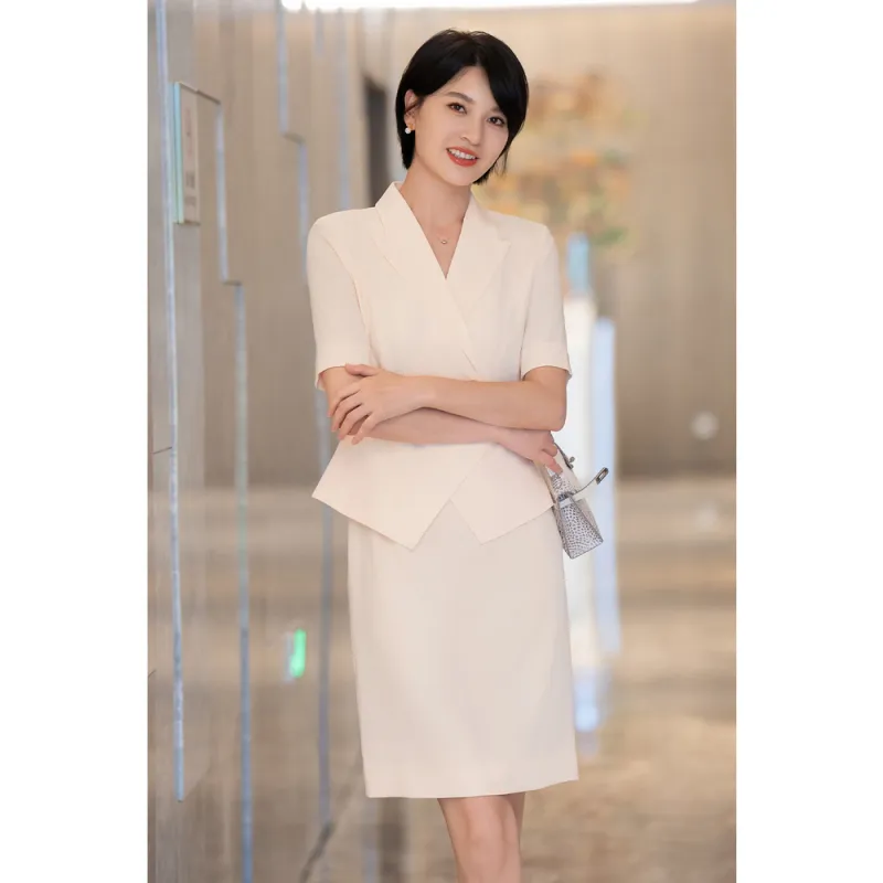 ONE SHALLOW Short Sleeved Dresses Women's-5