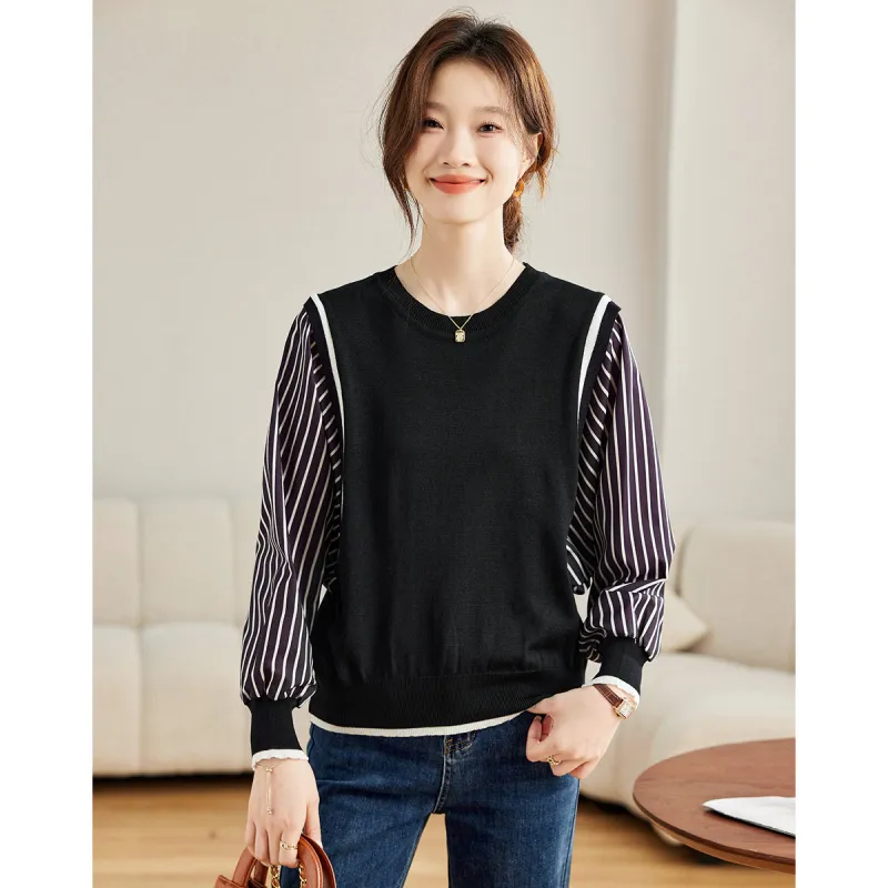 Love Elaine Knitwear Women's Black-5