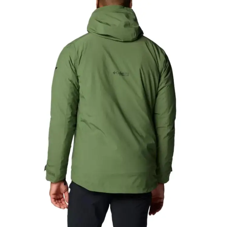 Columbia Silver Leaf 1 Interchange Jacket Jacket Men's Green-1