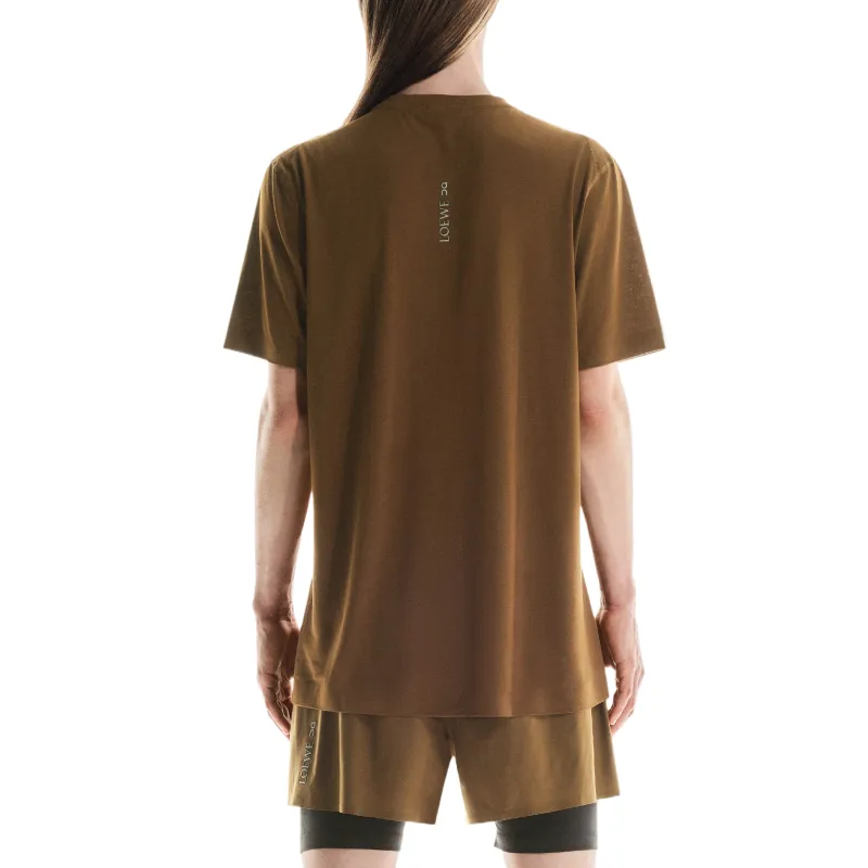 Loewe X On T Shirts Unisex Umber-2