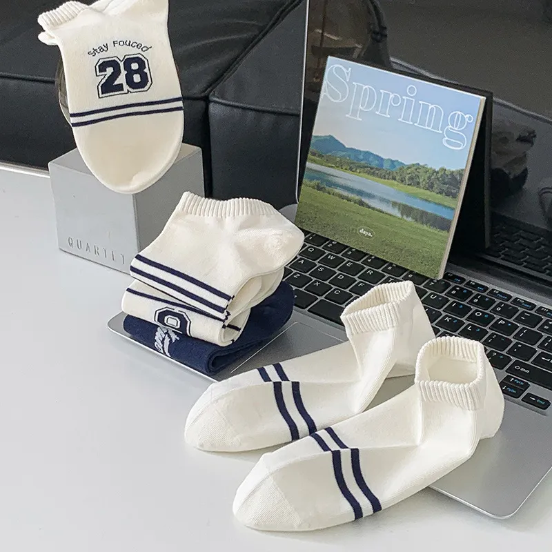 Gentle Welcome No Show Socks Men's 5 Pack-4