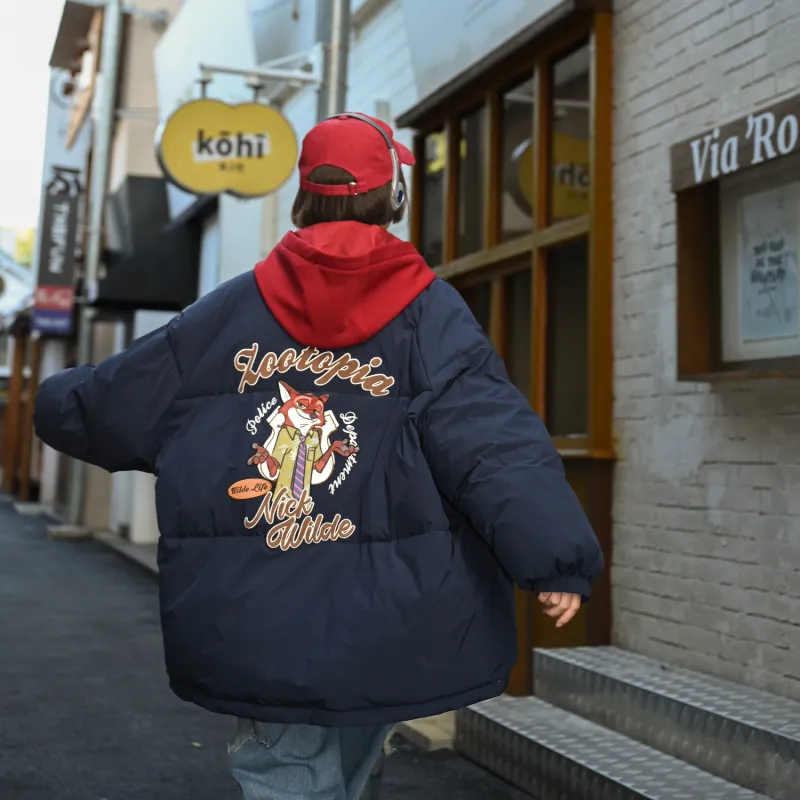 SNBL x FENGKUANGDONGWUCHENG LIANMINGKUAN Puffer Jacket Unisex-11