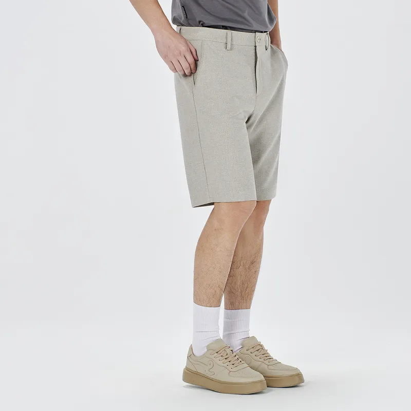 LESS IS MORE Casual Shorts Men's Khaki Gray 24XST01001-3