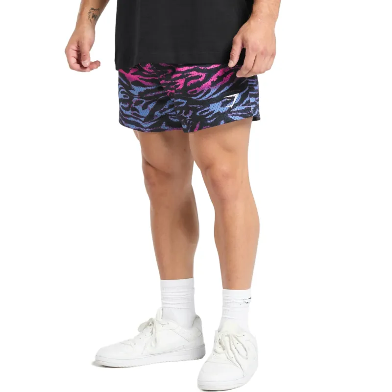 GYMSHARK Sports Shorts Men's Actual Product Pink-2