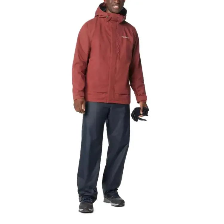 Columbia Black Mesa Rain Omni-Tech™ Jacket Men's Spicy Red-4