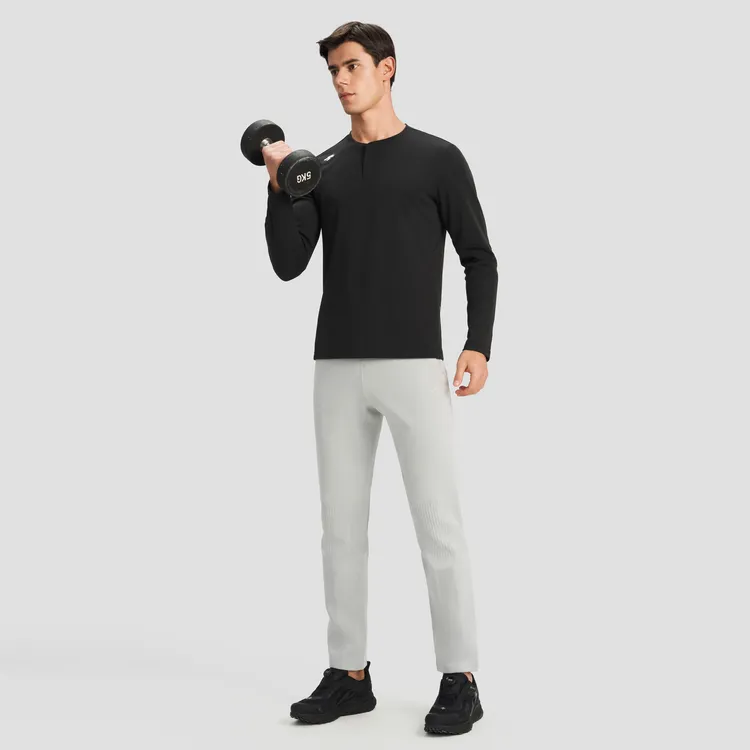 DESCENTE Set in Sleeve T Shirt Men's-9