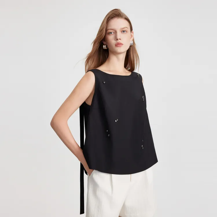 ELLE Shirts Women's Black-4